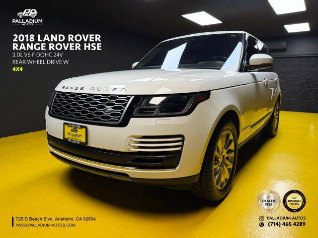 2018 Land Rover Range Rover HSE 4WD photo