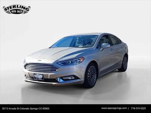 2018 Ford Fusion Titanium AWD photo