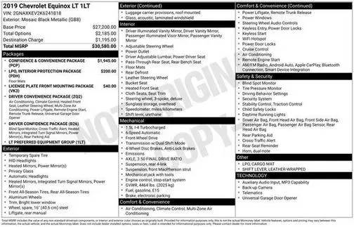 2019 Chevrolet Equinox LT FWD photo