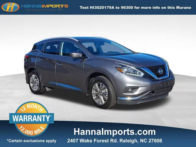 2018 Nissan Murano SL AWD photo