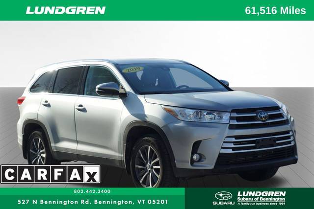 2019 Toyota Highlander XLE AWD photo