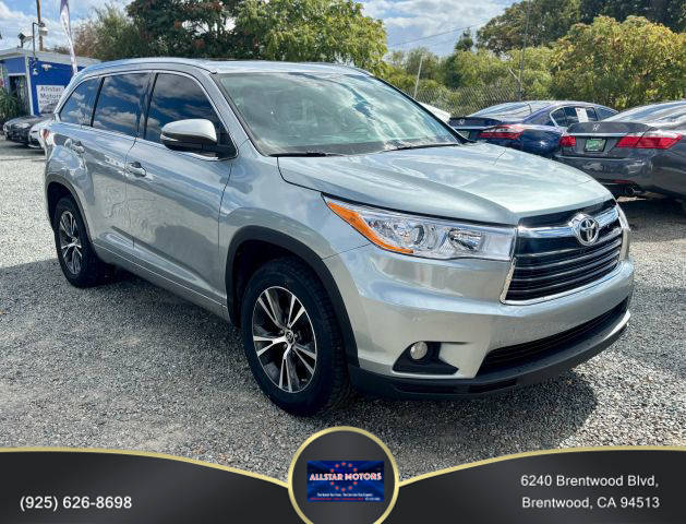 2016 Toyota Highlander XLE FWD photo