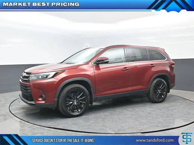 2019 Toyota Highlander SE AWD photo
