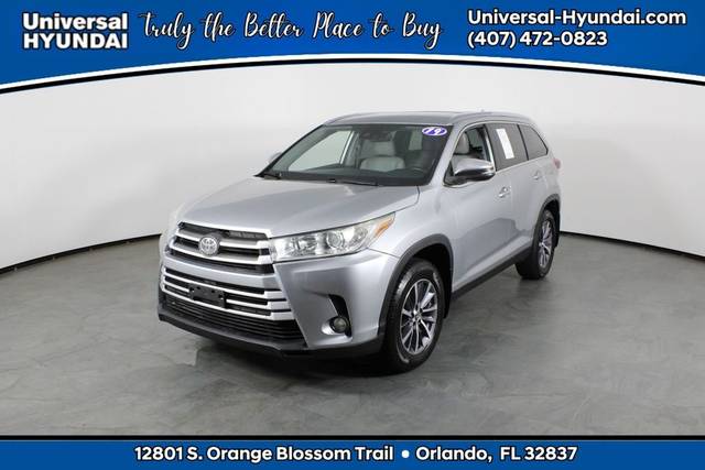 2019 Toyota Highlander XLE AWD photo
