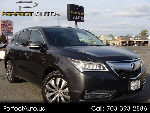 2016 Acura MDX w/Tech/AcuraWatch Plus AWD photo