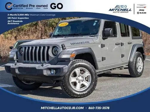 2019 Jeep Wrangler Unlimited Sport S 4WD photo