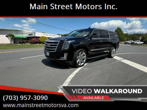 2018 Cadillac Escalade ESV Luxury 4WD photo