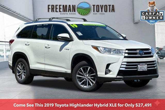 2019 Toyota Highlander Hybrid XLE AWD photo