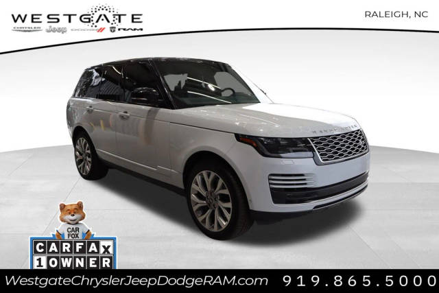 2019 Land Rover Range Rover HSE 4WD photo