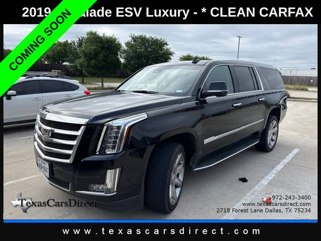 2019 Cadillac Escalade ESV Luxury RWD photo