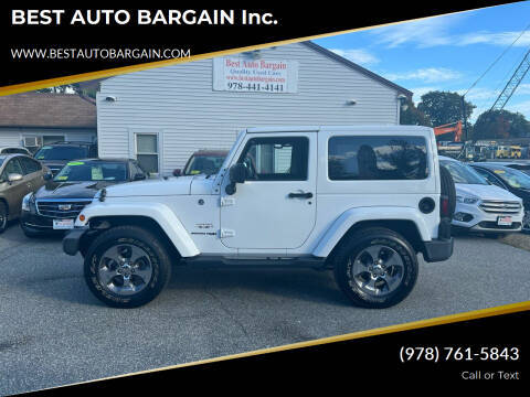 2018 Jeep Wrangler Sahara 4WD photo