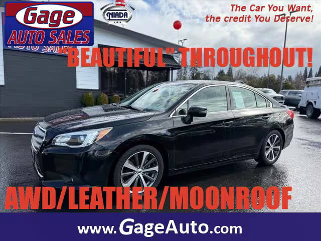 2016 Subaru Legacy 2.5i Limited AWD photo