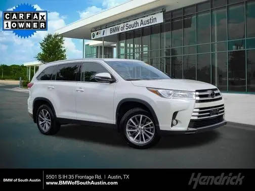 2019 Toyota Highlander XLE AWD photo