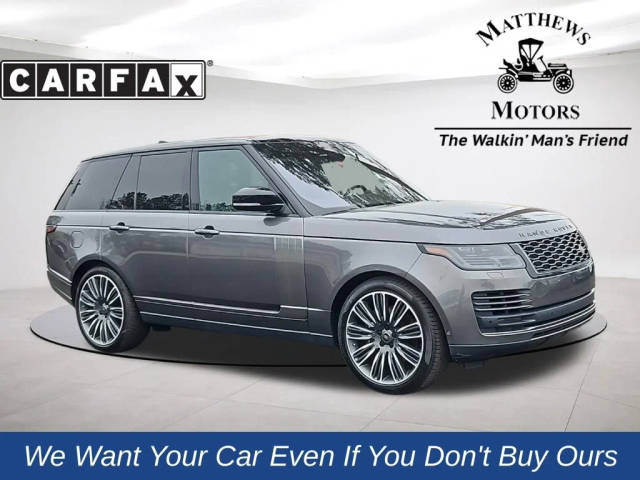 2019 Land Rover Range Rover HSE 4WD photo