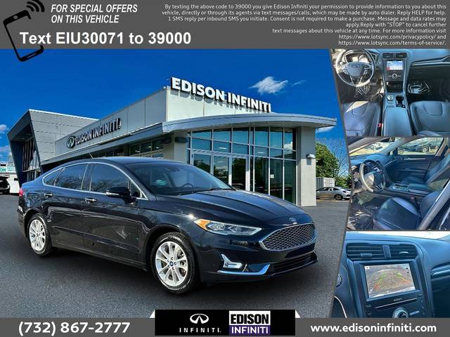 2019 Ford Fusion Energi Titanium FWD photo