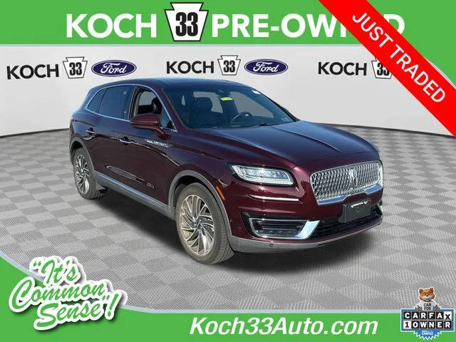 2019 Lincoln Nautilus Reserve AWD photo
