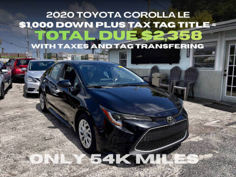 2020 Toyota Corolla LE FWD photo