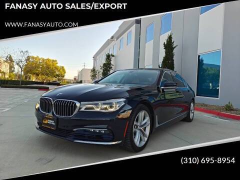 2016 BMW 7 Series 750i xDrive AWD photo