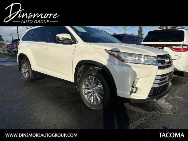 2019 Toyota Highlander XLE AWD photo