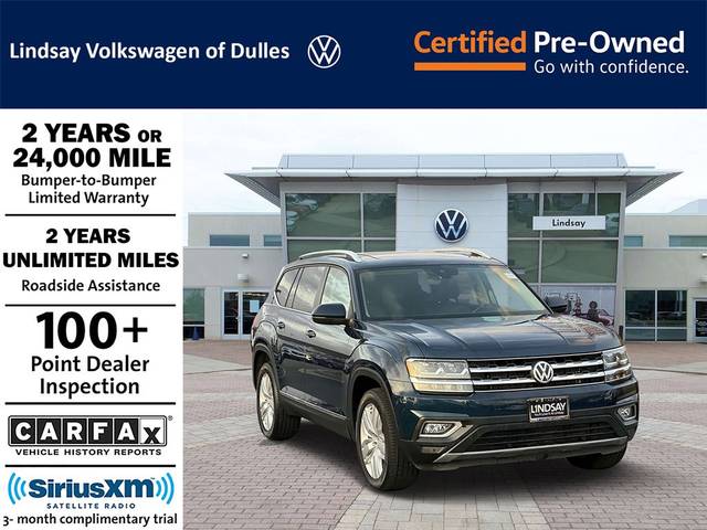 2019 Volkswagen Atlas 3.6L V6 SEL AWD photo