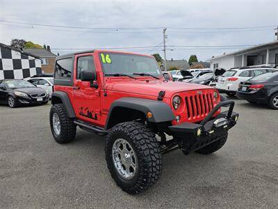 2016 Jeep Wrangler Sport 4WD photo