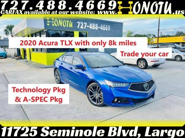 2020 Acura TLX w/Technology/A-Spec Pkg Red Leather FWD photo