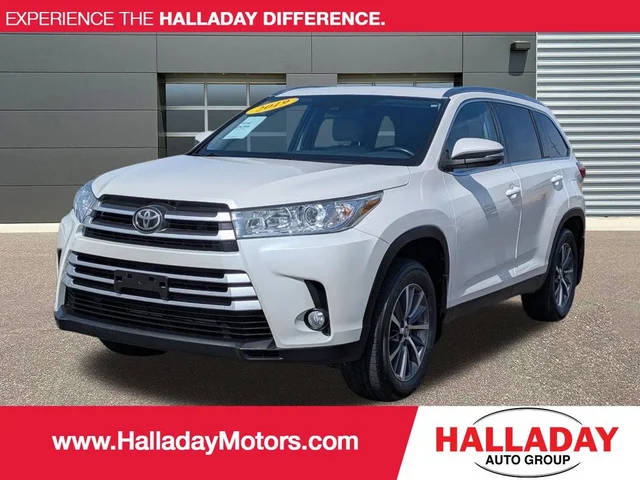 2019 Toyota Highlander XLE AWD photo