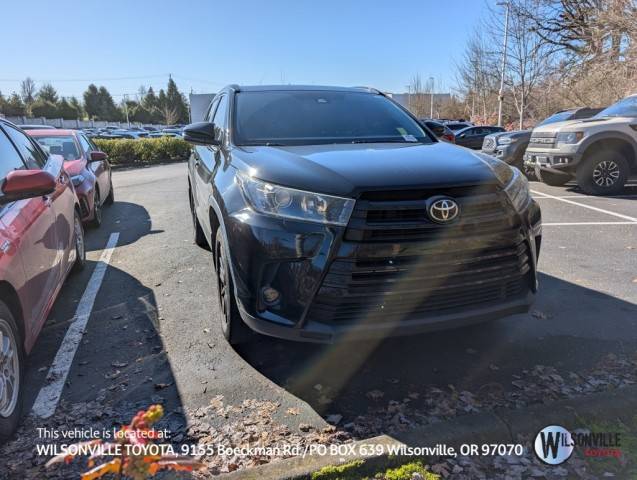 2019 Toyota Highlander SE AWD photo