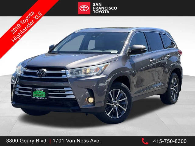 2019 Toyota Highlander XLE AWD photo