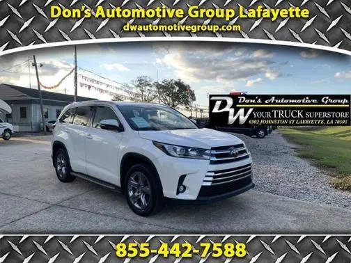 2019 Toyota Highlander Limited Platinum FWD photo