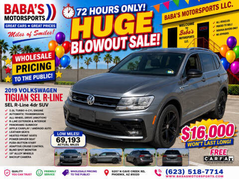 2019 Volkswagen Tiguan SEL R-Line Black FWD photo