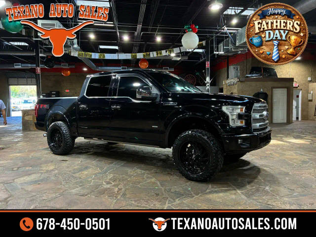 2016 Ford F-150 Platinum 4WD photo