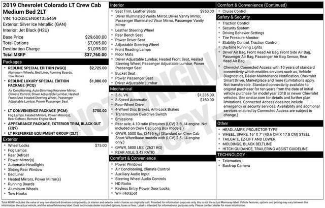 2019 Chevrolet Colorado 2WD LT RWD photo