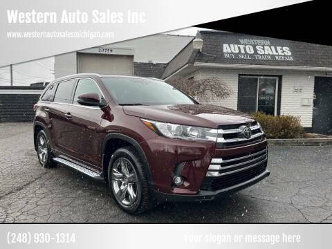 2019 Toyota Highlander Limited Platinum AWD photo