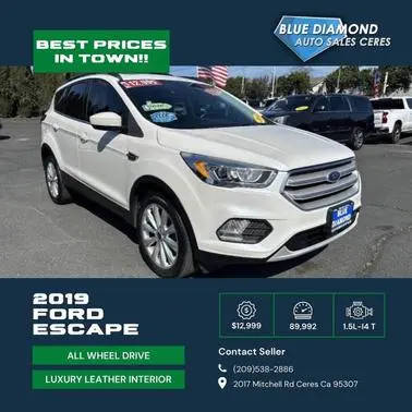 2019 Ford Escape SEL 4WD photo