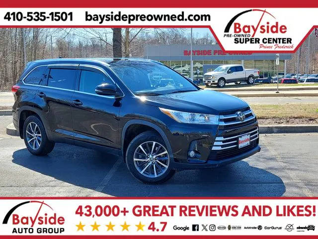 2019 Toyota Highlander XLE AWD photo