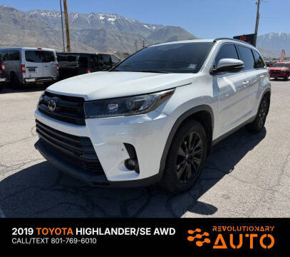 2019 Toyota Highlander SE AWD photo