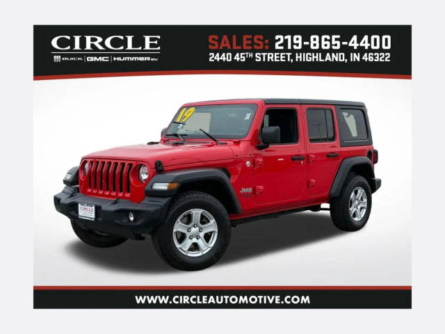2019 Jeep Wrangler Unlimited Sport S 4WD photo