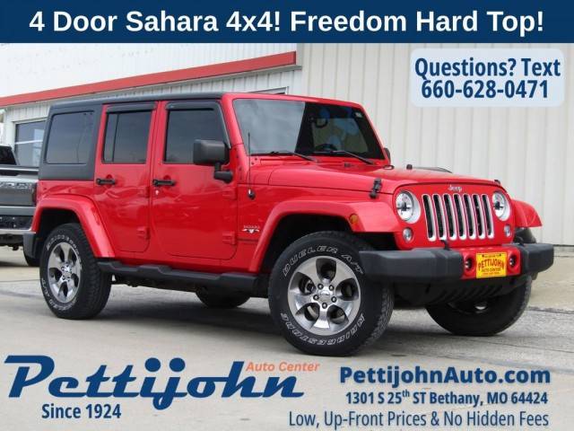 2018 Jeep Wrangler Unlimited Sahara 4WD photo