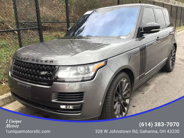 2016 Land Rover Range Rover Supercharged 4WD photo