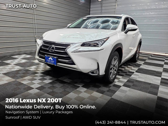 2016 Lexus NX AWD photo