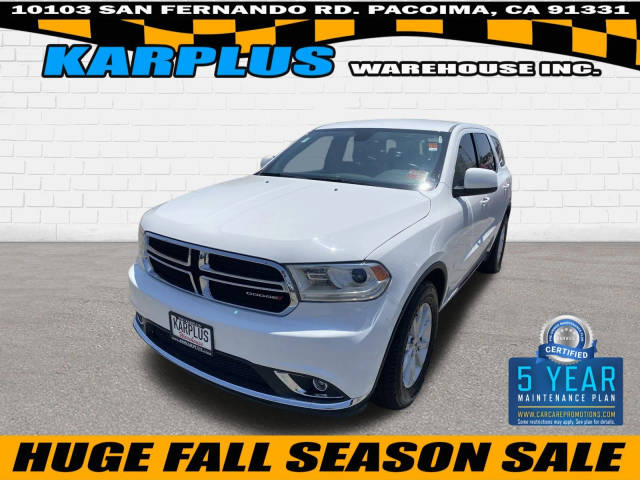 2020 Dodge Durango SXT RWD photo