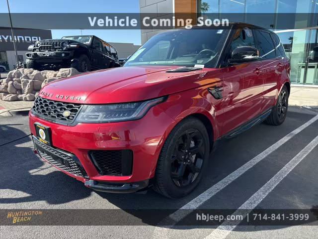 2020 Land Rover Range Rover Sport HSE 4WD photo