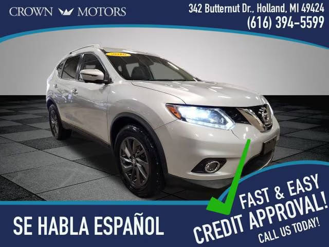 2016 Nissan Rogue SL AWD photo