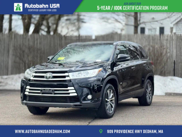 2019 Toyota Highlander XLE AWD photo