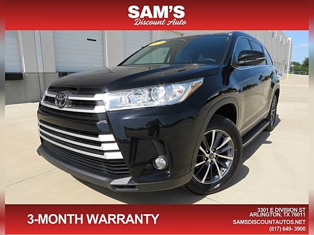 2019 Toyota Highlander XLE FWD photo
