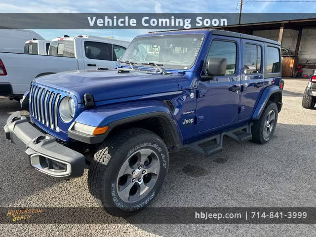 2020 Jeep Wrangler Unlimited Sahara 4WD photo