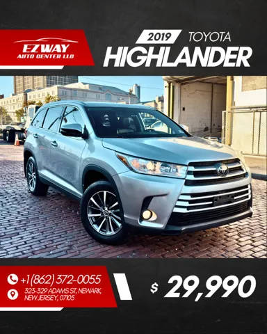 2019 Toyota Highlander XLE AWD photo
