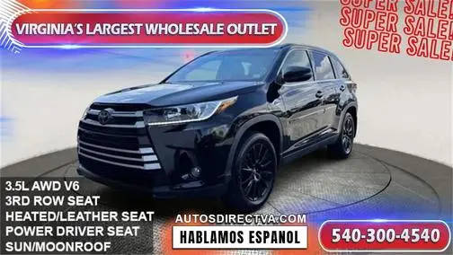 2019 Toyota Highlander SE AWD photo