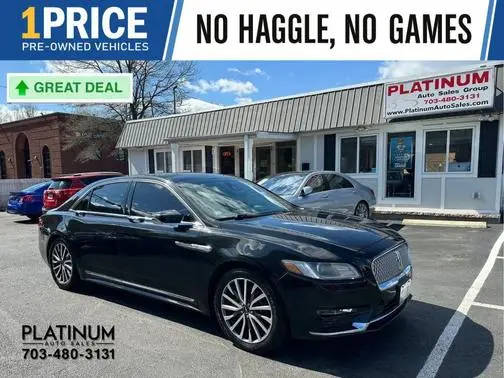 2019 Lincoln Continental Select FWD photo